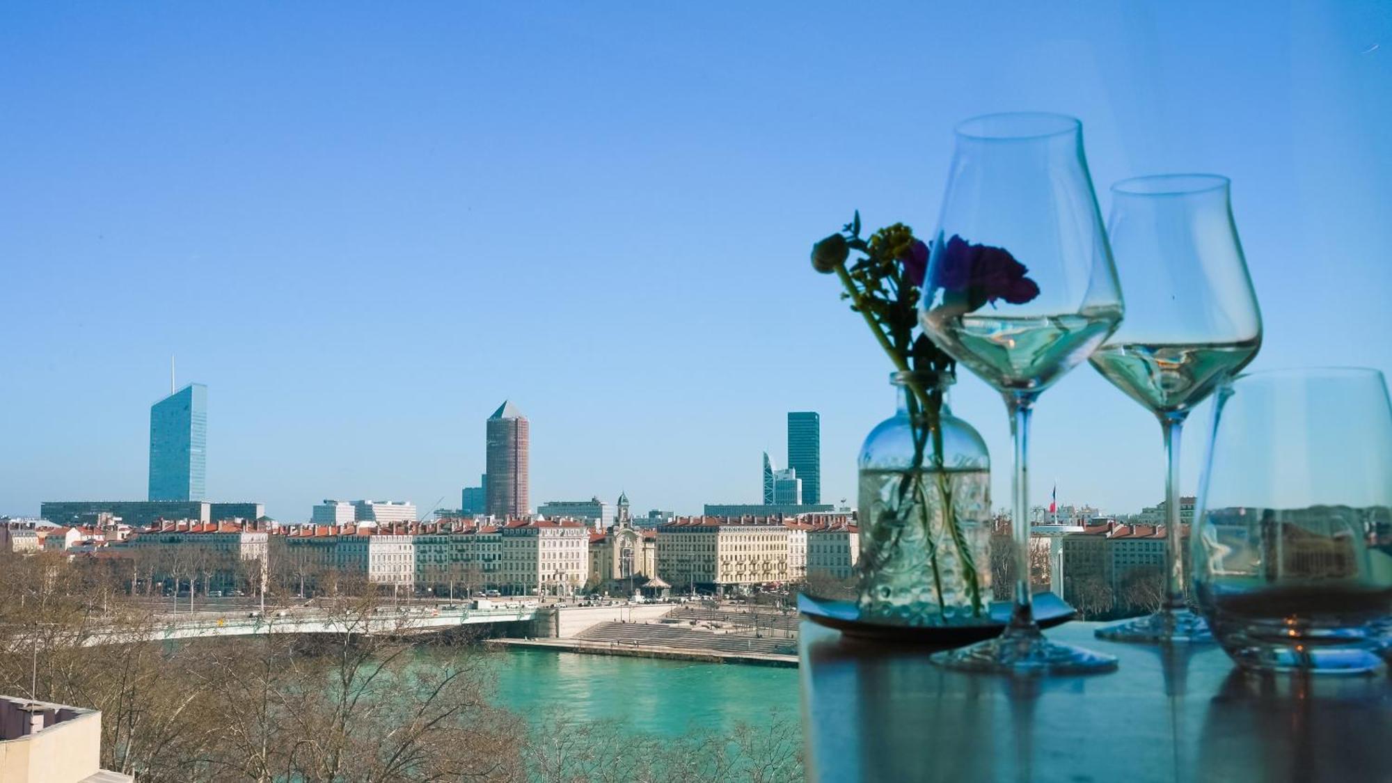 索菲特里昂贝勒库尔酒店 外观 照片 View of Vienna